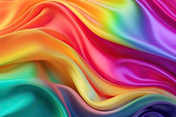 Obraz premium Satin Textured Backgrounds Created with Generative AI