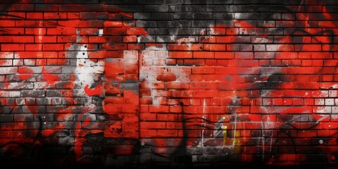 wall with graffiti