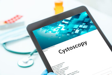 Cystoscopy medical procedures A procedure that involves using an endoscope to examine the bladder...