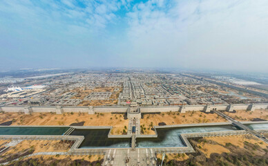 The ancient county of Taiyuan, Shanxi Province, China