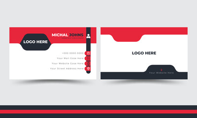 Modern creative business card template