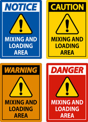 Danger Fire Will Cause Toxic Fumes Sign On White Background