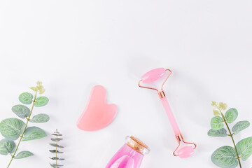 Female beauty and skin care products roller massager