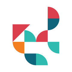 Abstract Bauhaus Shape