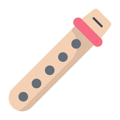Flute Flat Icon