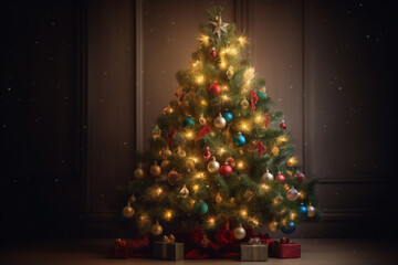 Nice and colorful Christmas Tree