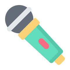 Microphone Flat Icon