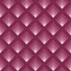 Obraz premium In this seamless pattern, beautiful colored squares are arranged creating a shallow depth in the background. It also users a light to dark gradation technique, making it look more interesting.