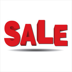 Sale icon, vector, illustration, symbol