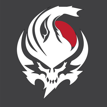 Shinigami Tattoo Design, The Angel of the death logo design