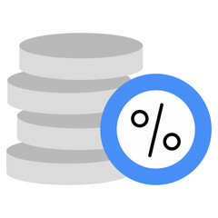 Premium download icon of cash discount 
