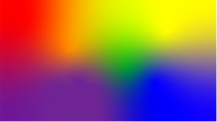 Obraz premium red green purple yellow blue orange multicolour rainbow background 