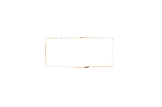 Burnt white paper for design