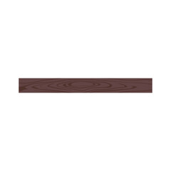 Brown wooden board. Wood texture. Vector hand drawing.
