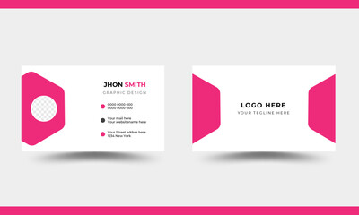 modern  business card design template