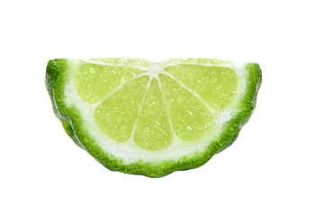 Bergamot slice isolated on transparent png