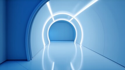 Fiber Optic Wonder: Striking Optic Fiber Tunnel