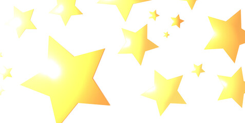 XMAS Stars - A gray whirlwind of golden snowflakes and stars. New