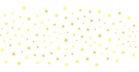 XMAS Stars - stars. Confetti celebration, Falling golden abstract decoration for party, birthday celebrate,
