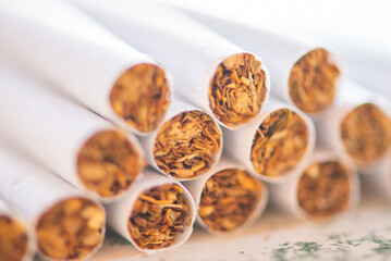 social advertising against smoking, smoking is a bad habit, a problem of society