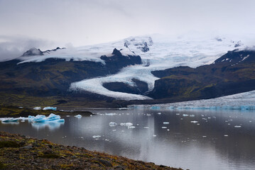 The fascinating glaciers of Iceland.