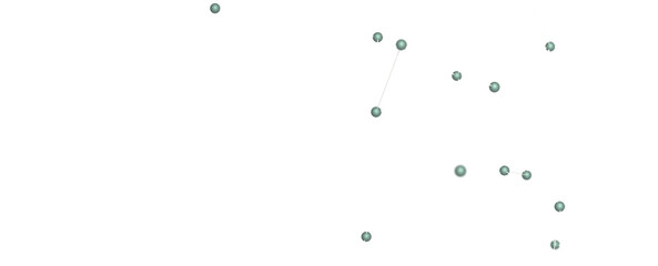 The structure of the network connection of points and lines. Data technology.