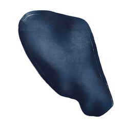 Abstract hand-drawn shapes. Random colorful irregular shapes, stones, shadows, spots, and lines. Elements for graphic design