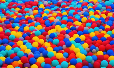 colorful balloons background