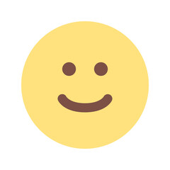 smile flat icon