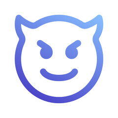 devil gradient icon