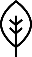 Leaf Line icon