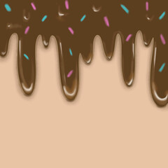 Chocolate topping sweet sugar brown sugar