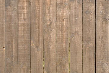 unpainted boards, wood for fene and construction, close-up shot