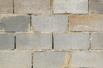 Laying a wall of gas blocks, building a building the territory
