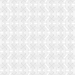 Vector seamless pattern. Modern stylish texture. Monochrome, linear abstract background.