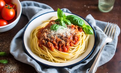 pasta with tomato sauce