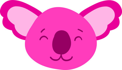 pink koala