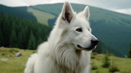 Obraz premium alaskan malamute dog generative ai