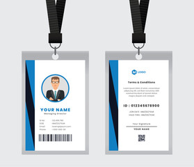 Corporate ID Card Design Template