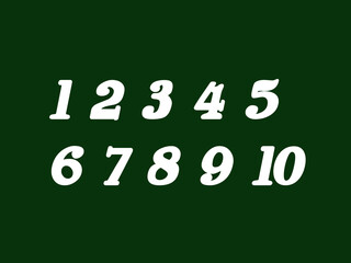 numbers