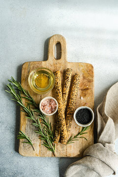 Cooking concept with rosemary herb
