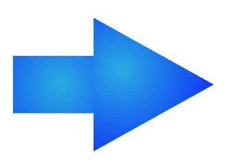 blue arrow icon