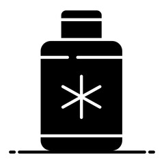 Glycerin Glyph Icon