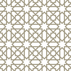 Seamless pattern with a geometrical ornament