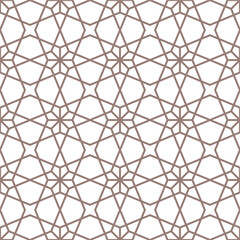 Seamless pattern with a grid of lines