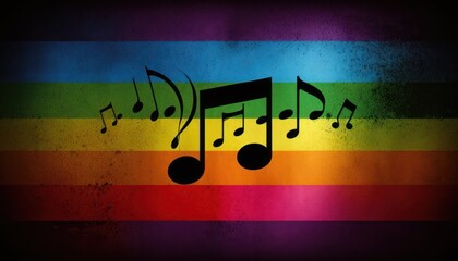 Gay pride art and music, generative ai