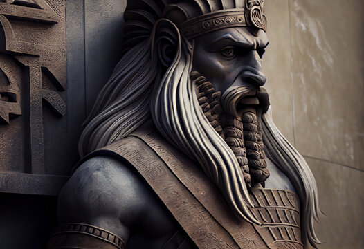 Mesopotamian religion, including Sumerian, Akkadian, and Babylonian: Marduk - god of creation, patron god of Babylon. Generative AI technology.	
