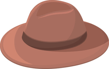 Head cowboy hat icon cartoon vector. Western rodeo. Wild horse