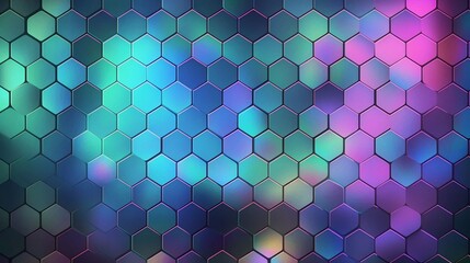 Holographic inspired background. generative AI