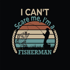 Fishign t shirt design